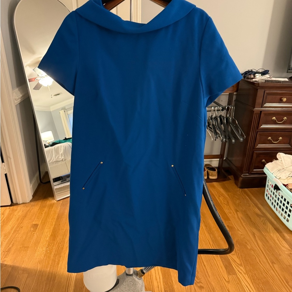 Chic Blue Mini Dress